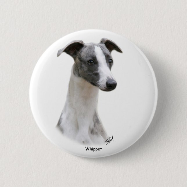 Chapa Redonda De 5 Cm Whippet 9Y205D-231 (Anverso)