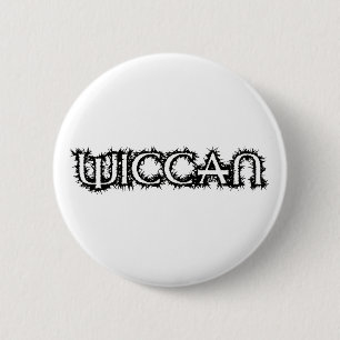 Chapa Redonda De 5 Cm Wiccan