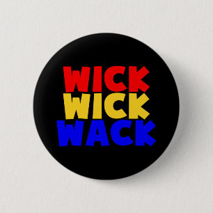 Chapa Redonda De 5 Cm Wick Wick Wack