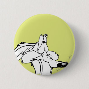 Chapa Redonda De 5 Cm WILE E. COYOTE™ Buscando