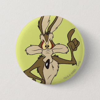 Chapa Redonda De 5 Cm Wile E. Coyote Standing Tall