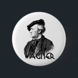 Chapa Redonda De 5 Cm Wilhelm Richard Wagner<br><div class="desc">¡Los groupies de Wagber… consiguen su engranaje aquí! 

 Para más calidad de la banda,  visítenos en www.MarchingTees.com</div>