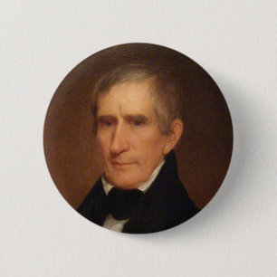 Chapa Redonda De 5 Cm William Henry Harrison 9