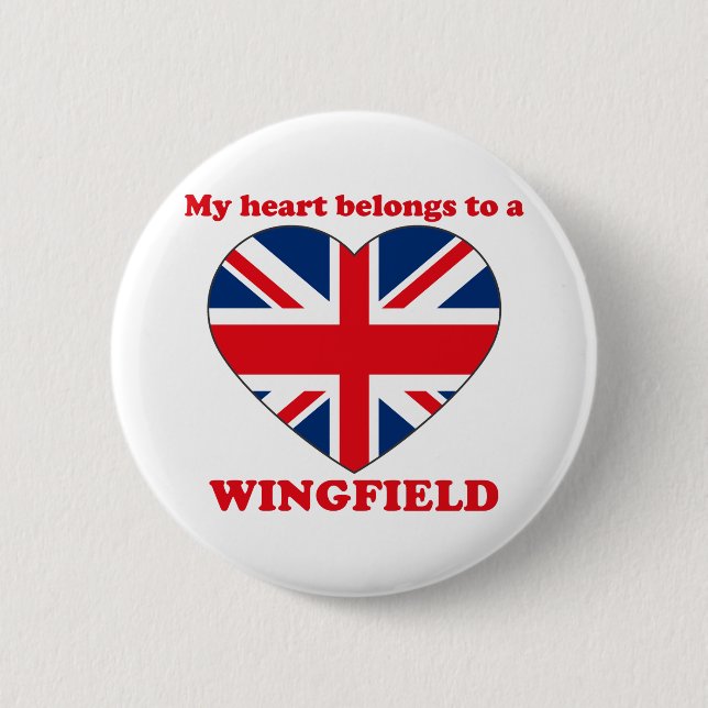 Chapa Redonda De 5 Cm Wingfield (Anverso)