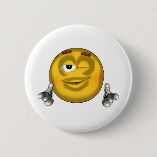 Chapa Redonda De 5 Cm Winking - diente