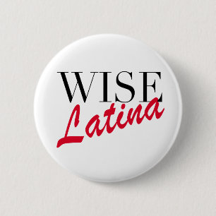 Chapa Redonda De 5 Cm Wise Latina