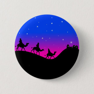 Chapa Redonda De 5 Cm Wisemen