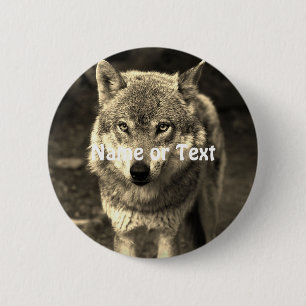 Chapa Redonda De 5 Cm Wolf 215