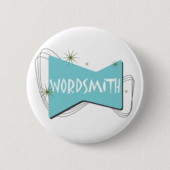 Chapa Redonda De 5 Cm Wordsmith (Anverso)
