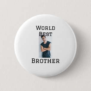 Chapa Redonda De 5 Cm World best brother agregar nombre texto deportes d