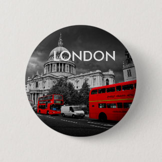 Chapa Redonda De 5 Cm World Cities - London