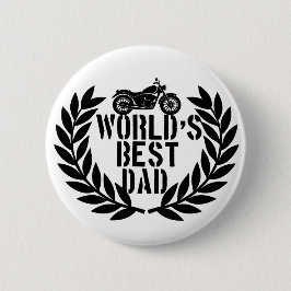 Chapa Redonda De 5 Cm World's Best Dad 
