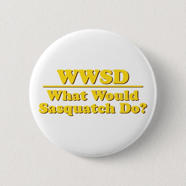 CHAPA REDONDA DE 5 CM ¿WWSD? (Anverso)