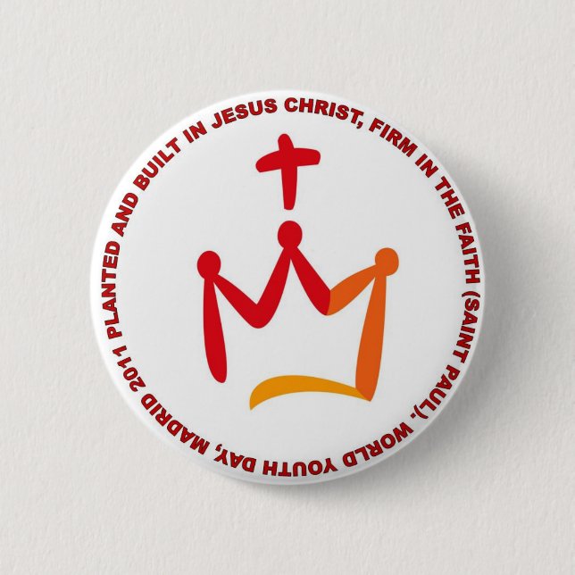 CHAPA REDONDA DE 5 CM WYD-CIRCLE-PIN (Anverso)