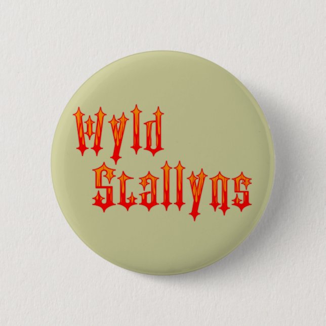Chapa Redonda De 5 Cm Wyld Stallyns (Anverso)