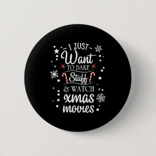 Chapa Redonda De 5 Cm Xmas que quiero hornear
