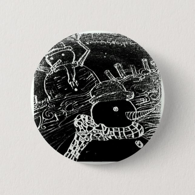 Chapa Redonda De 5 Cm yaie snow guardian (Anverso)