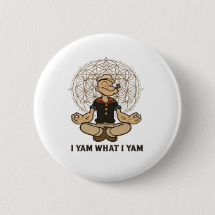 Chapa Redonda De 5 Cm Yam What I Yam Meme Cita