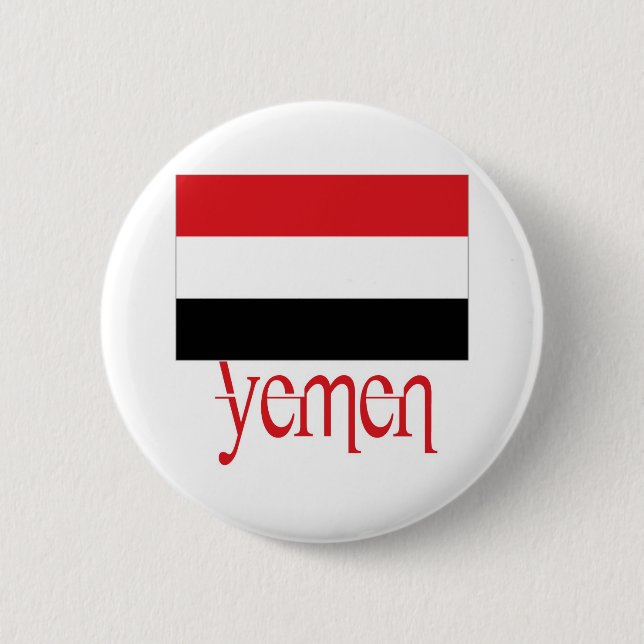 Chapa Redonda De 5 Cm Yemen (Anverso)