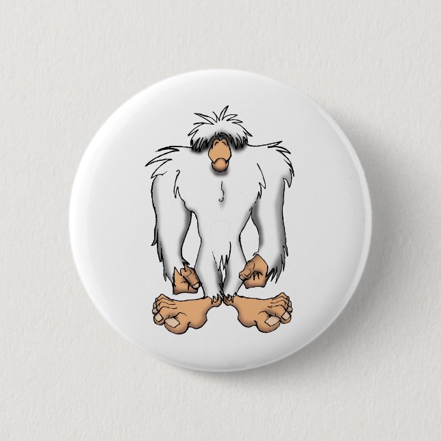 CHAPA REDONDA DE 5 CM YETI (Anverso)