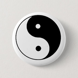 Chapa Redonda De 5 Cm Yin__Yang