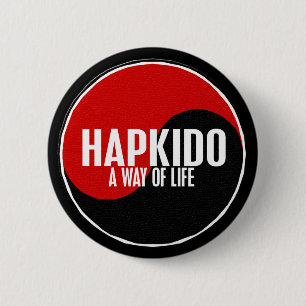 Chapa Redonda De 5 Cm Yin Yang HAPKIDO 1