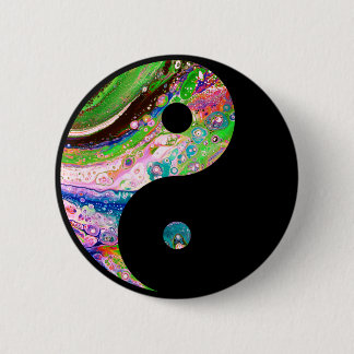 Chapa Redonda De 5 Cm Ying de encargo/Yang