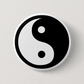 Chapa Redonda De 5 Cm Ying Yang