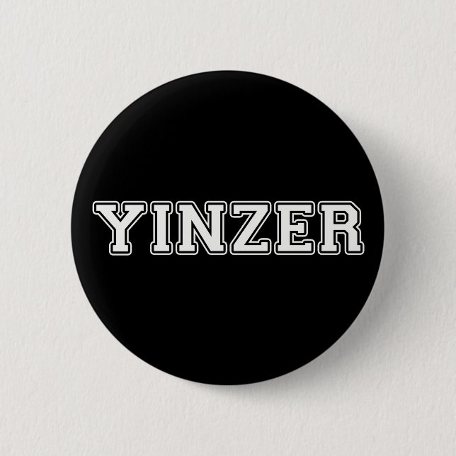 Chapa Redonda De 5 Cm Yinzer (Anverso)