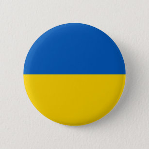 Chapa Redonda De 5 Cm Yo apoyo a Ucrania