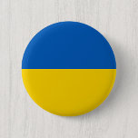 Chapa Redonda De 5 Cm Yo apoyo a Ucrania<br><div class="desc">Botones redondos modernos y mínimos Bandera de Ucrania. Estos botones son totalmente personalizables: crea tu propio regalo único fácilmente eligiendo cualquier color, agregando texto, foto, clipart y elementos de diseño gráfico. Abra el editor de diseño de Zazzle y descubra hermosas fotos patrióticas de viaje y banderas de Ucrania. Añade un...</div>