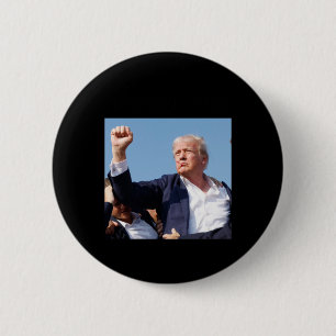 Chapa Redonda De 5 Cm ¡Yo! Presidente Trump
