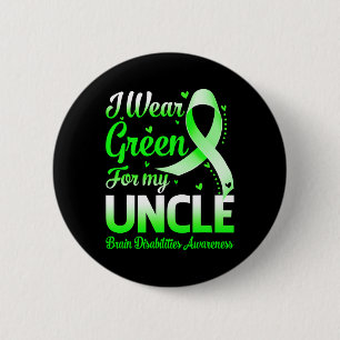 Chapa Redonda De 5 Cm Yo Uso El Verde Para Mi Tío Bravo Discapacitados C