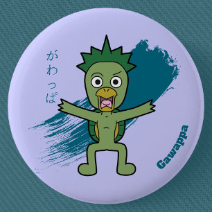 Chapa Redonda De 5 Cm Yokai Gawappa
