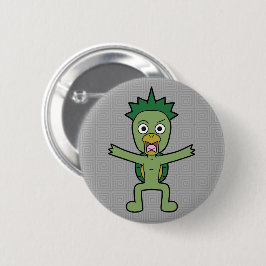 Chapa Redonda De 5 Cm Yokai Gawappa