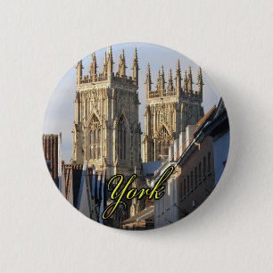 Chapa Redonda De 5 Cm York Minster England