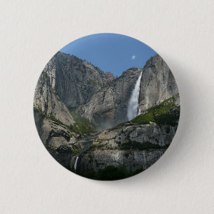 Chapa Redonda De 5 Cm Yosemite Falls III de Yosemite National Park