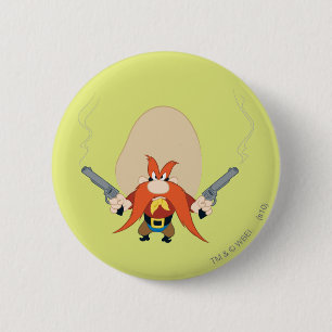 Chapa Redonda De 5 Cm Yosemite Sam regresa