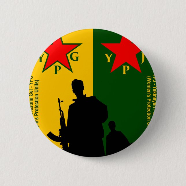 Chapa Redonda De 5 Cm ypg-ypj 2 (Anverso)