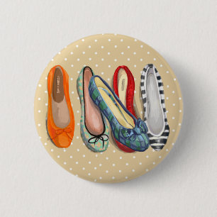 Chapa Redonda De 5 Cm Zapatos - deslizadores minúsculos