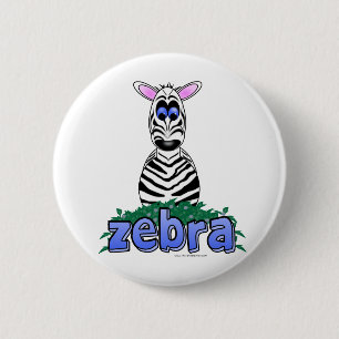 CHAPA REDONDA DE 5 CM ZEBRA