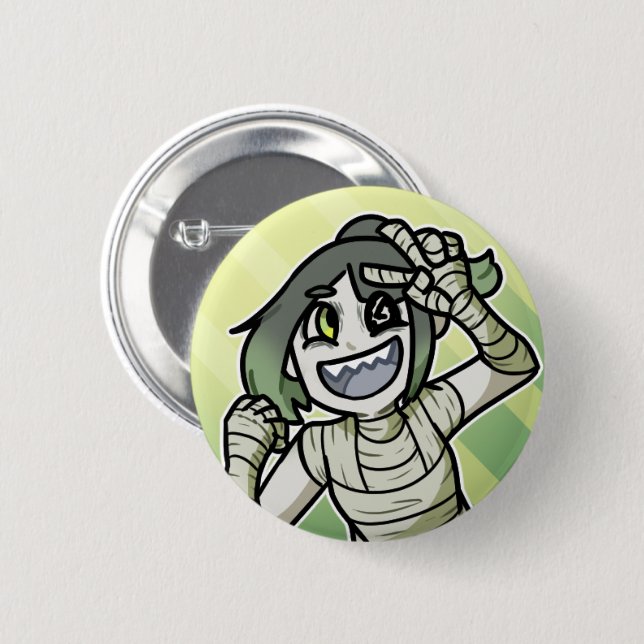 Chapa Redonda De 5 Cm Zogi (Anverso y reverso)