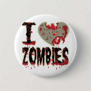 Chapa Redonda De 5 Cm ¡zombis del corazón i!