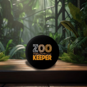 Chapa Redonda De 5 Cm Zookeeper Zoo Animal Explorer Diversión Safari Jun