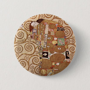 Chapa Redonda De 5 Cm Zum Stocletfries de Klimt - de Werkvorlagen