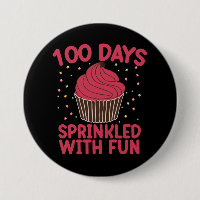 100 Días Salpicados De Diversión Cupcake Colegiala