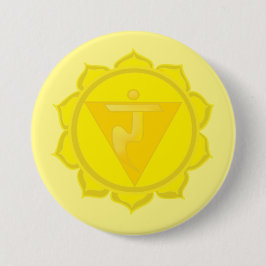 Chapa Redonda De 7 Cm 3ro Insignia de Chakra Manipura