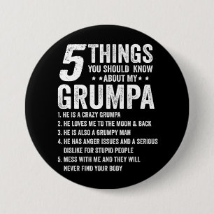 Chapa Redonda De 7 Cm 5 cosas que debes saber sobre el regalo de mi Grum