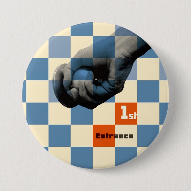 Chapa Redonda De 7 Cm 7.6cm Can batch [Russian Avant-gardee] (Anverso)