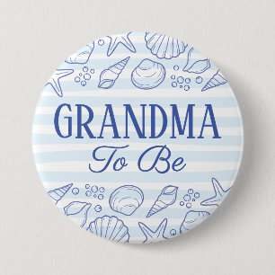 Chapa Redonda De 7 Cm Abuela Desea Ser Sea You Soon Baby Shower
